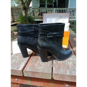 Kate Spade Boots Black Grainy Nappa Mannie 8 M Shoes